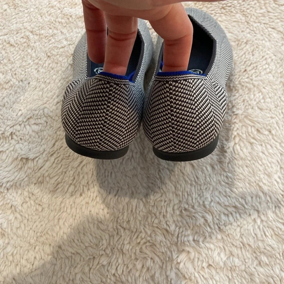 Rothys The Flat Slip On Ballet Shoes size 7 Herringbone - Picture 3 of 10